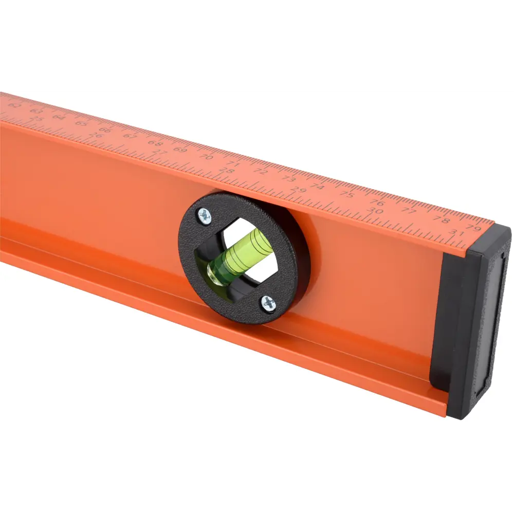 Фото 4 Уровень пузырьковый алюминиевый Beril 641080 3 глазка 800 мм