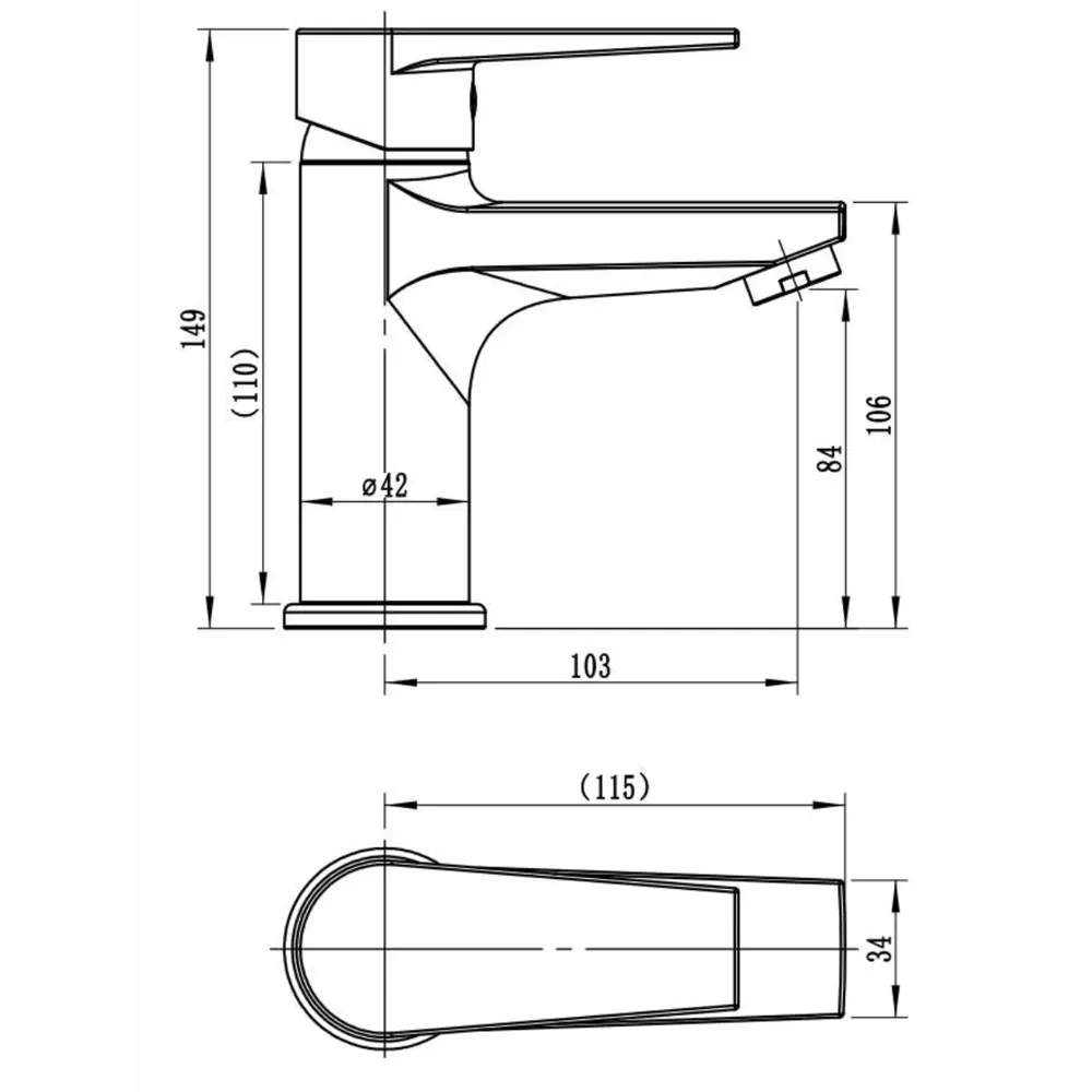 Фото Смеситель для биде Esko BT27HB с гигиеническим душем цвет Черный Фото Смеситель для биде Esko BT27HB с гигиеническим душем цвет Черный