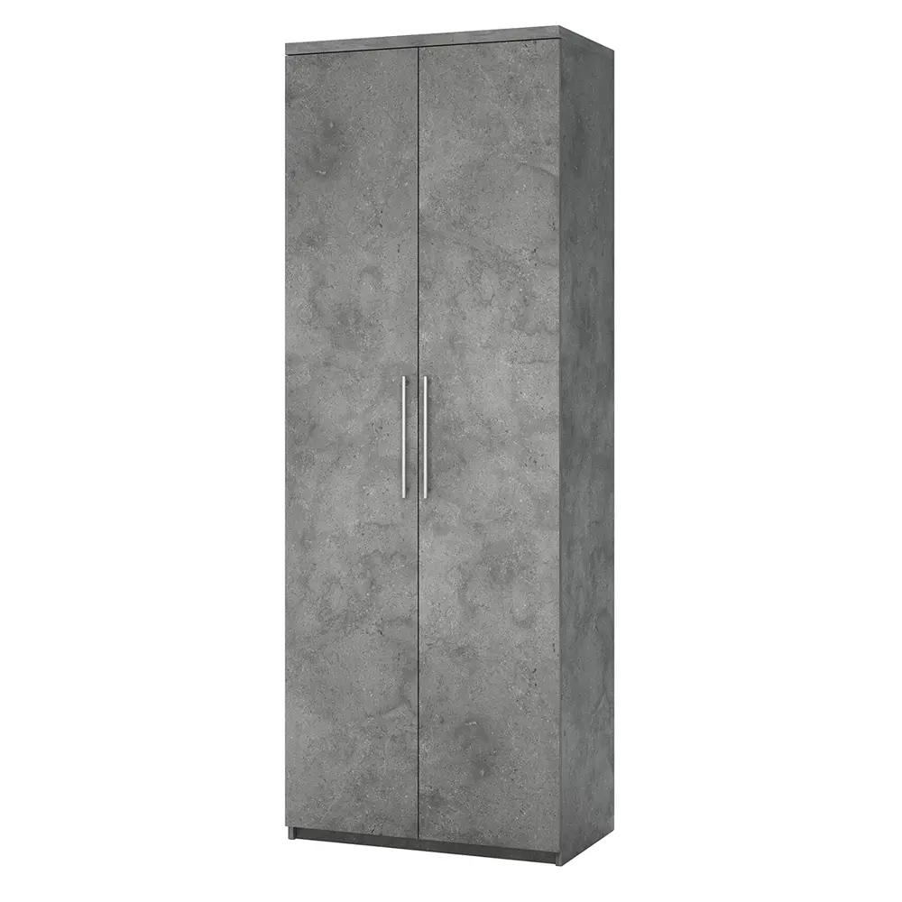 Фото 2 Шкаф распашной Гамма Мелодия МК-22 с 2 дверями 90x240x60 см ЛДСП цвет серый ароза реликтовая Фото 2 Шкаф распашной Гамма Мелодия МК-22 с 2 дверями 90x240x60 см ЛДСП цвет серый ароза реликтовая