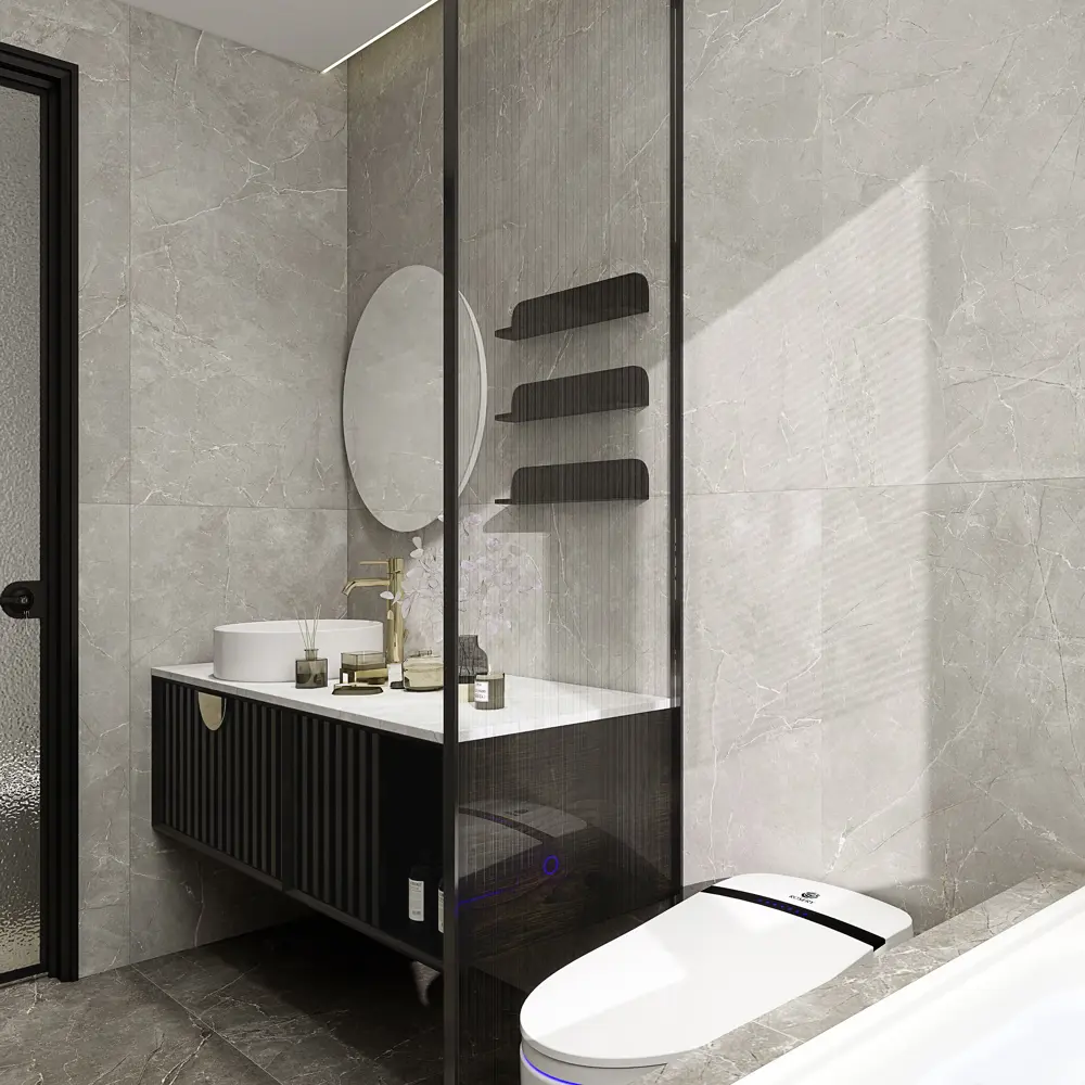 Фото Керамогранит Global tile Verso_gt GT1206020401LGR 60x120см цвет серый Фото Керамогранит Global tile Verso_gt GT1206020401LGR 60x120см цвет серый