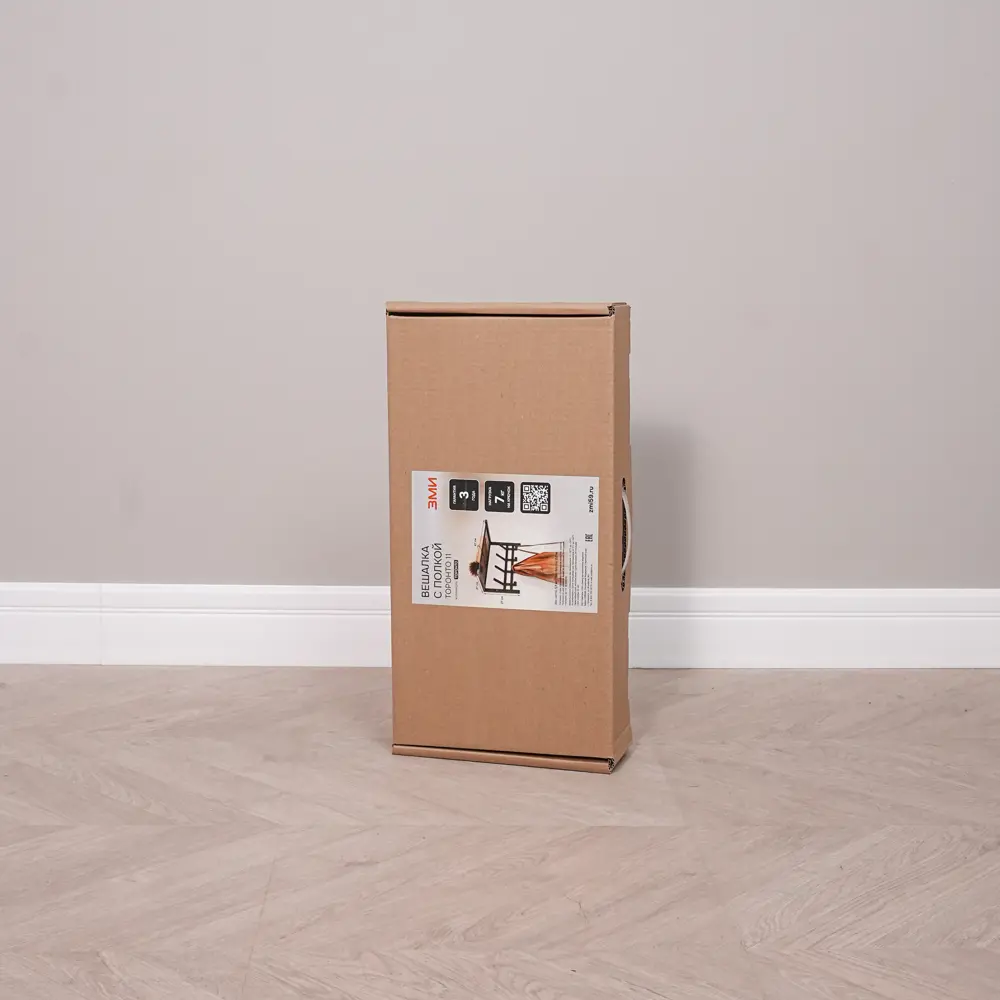 Фото 6 Вешалка настенная ЗМИ Торонто 11 4 крючка 47x27x27 см цвет черный