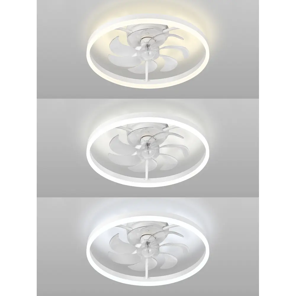 Фото 4 Люстра-вентилятор светодиодная Natali kovaltseva Led lamps 81489 с пультом 18 м² освещение менее 9 м² вентиляция регулируемый белый свет цвет белый Фото 4 Люстра-вентилятор светодиодная Natali kovaltseva Led lamps 81489 с пультом 18 м² освещение менее 9 м² вентиляция регулируемый белый свет цвет белый