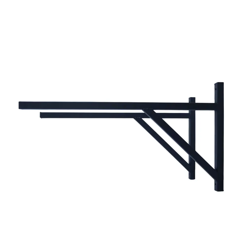 Фото 2 Кронштейн опорный Nobrand КР-2 700мм стальной черный Фото 2 Кронштейн опорный Nobrand КР-2 700мм стальной черный