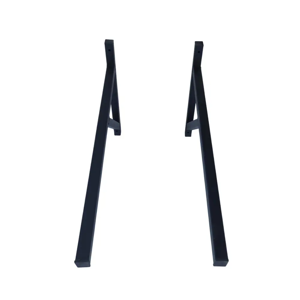 Фото 3 Кронштейн опорный Nobrand КР-2 700мм стальной черный Фото 3 Кронштейн опорный Nobrand КР-2 700мм стальной черный