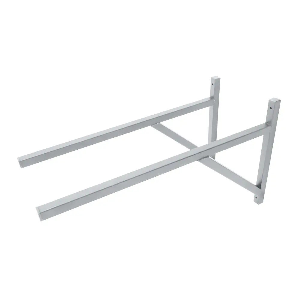 Фото Кронштейн опорный Nobrand КР-4 1200мм стальной серый Фото Кронштейн опорный Nobrand КР-4 1200мм стальной серый