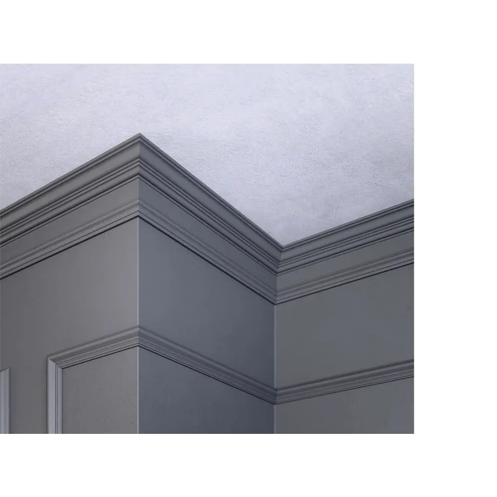 Фото 3 Потолочный плинтус Glanzepol GPL-4 2000x66x134мм подходит для натяжного потолка полистирол Фото 3 Потолочный плинтус Glanzepol GPL-4 2000x66x134мм подходит для натяжного потолка полистирол