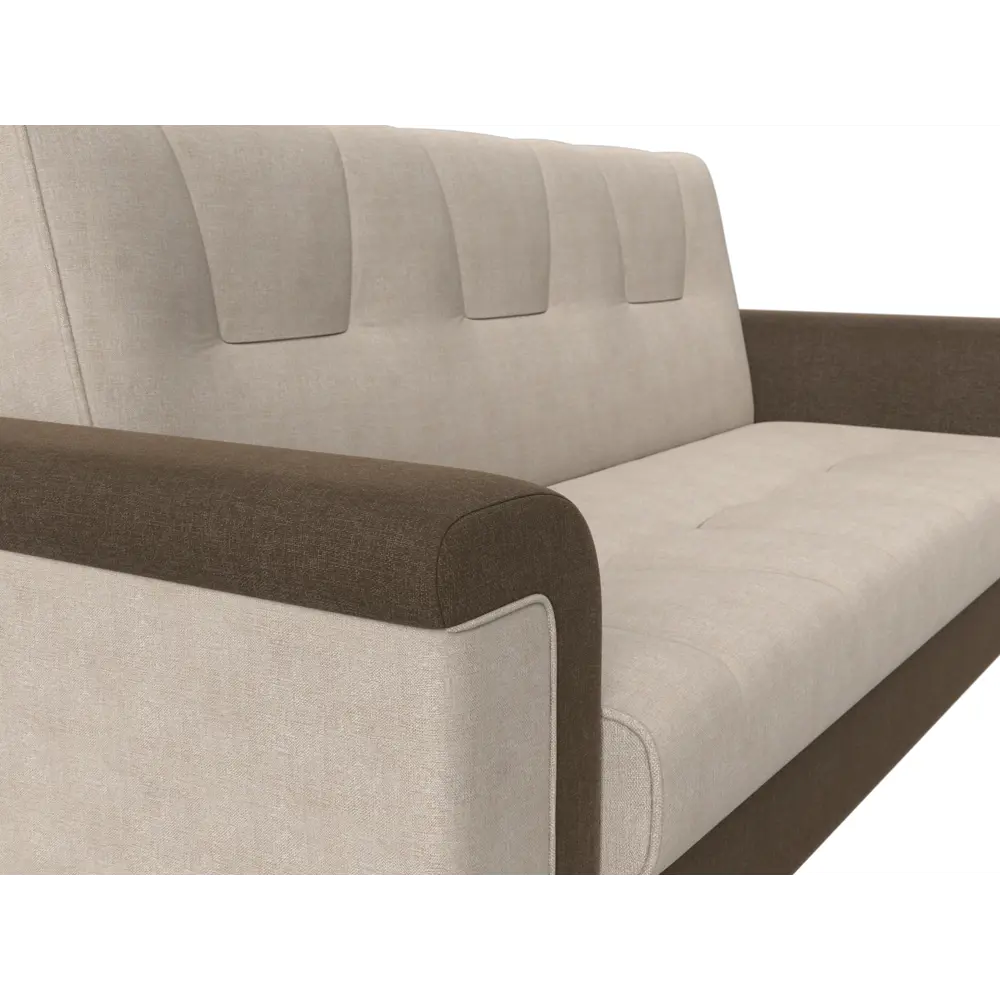 Фото 4 Раскладной диван Лига Диванов Эллиот 107481 236x98x97 см рогожка цвет бежевый Фото 4 Раскладной диван Лига Диванов Эллиот 107481 236x98x97 см рогожка цвет бежевый