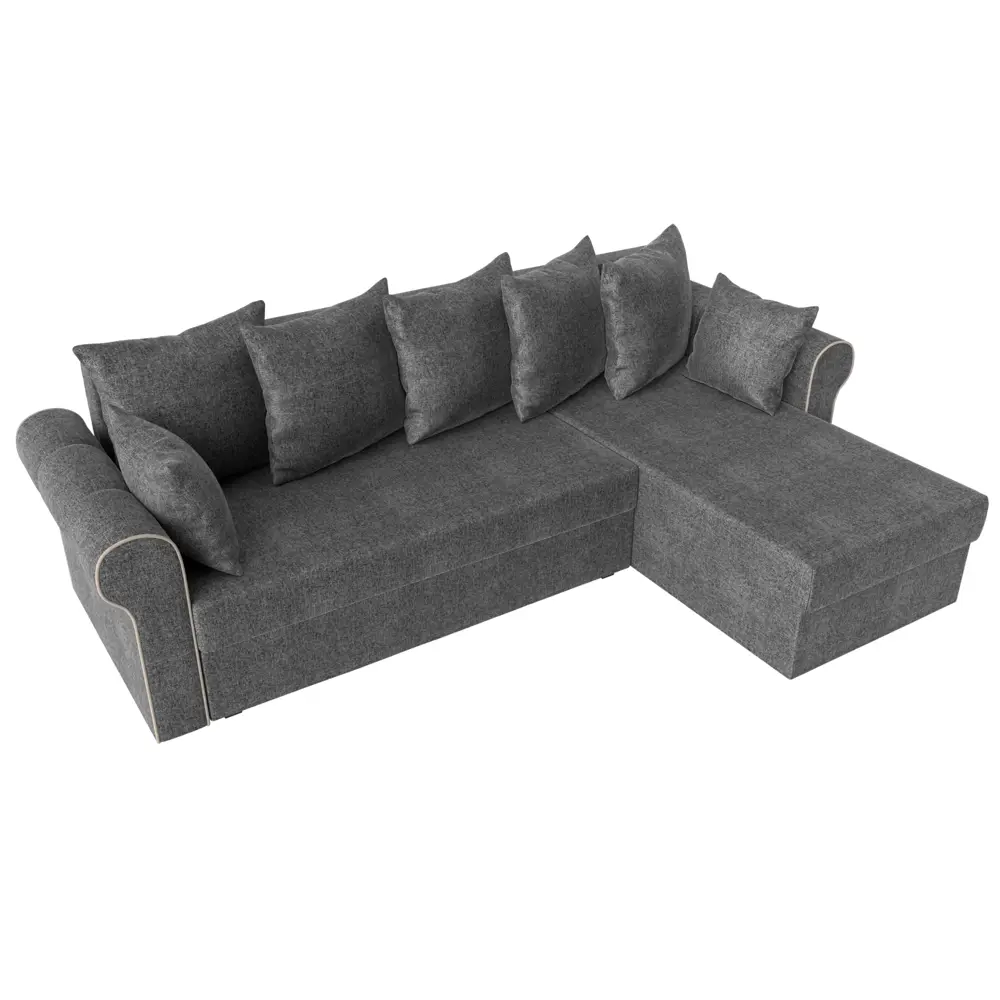 Фото 5 Диван Лига Диванов Рейн 112594 233x90x141 см рогожка цвет серый/бежевый Фото 5 Диван Лига Диванов Рейн 112594 233x90x141 см рогожка цвет серый/бежевый