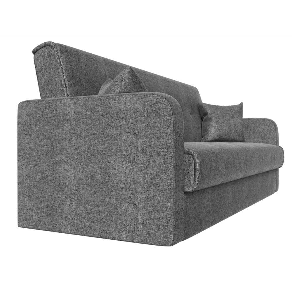 Фото 3 Диван-книжка Лига диванов Надежда 201x90x85 см рогожка цвет серый Фото 3 Диван-книжка Лига диванов Надежда 201x90x85 см рогожка цвет серый