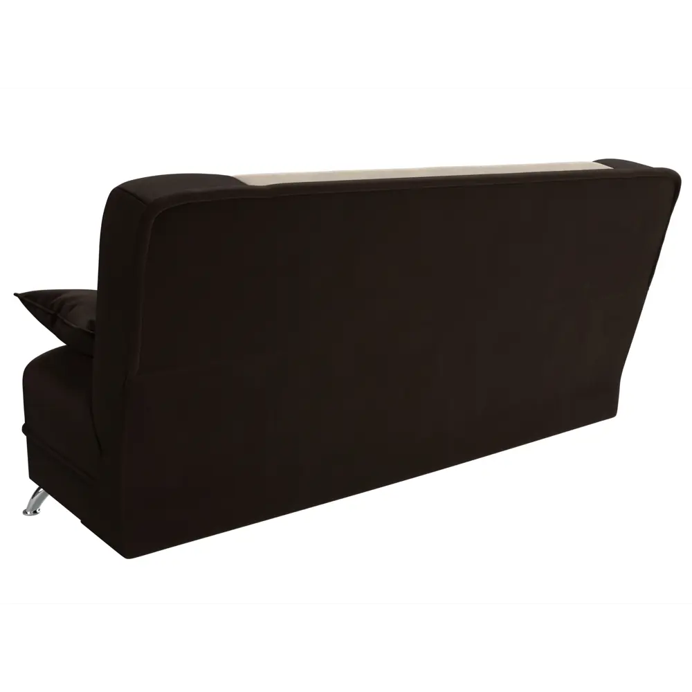 Фото 7 Диван Лига Диванов Анна 28063 201x85x95 см микровельвет цвет бежевый/коричневый Фото 7 Диван Лига Диванов Анна 28063 201x85x95 см микровельвет цвет бежевый/коричневый