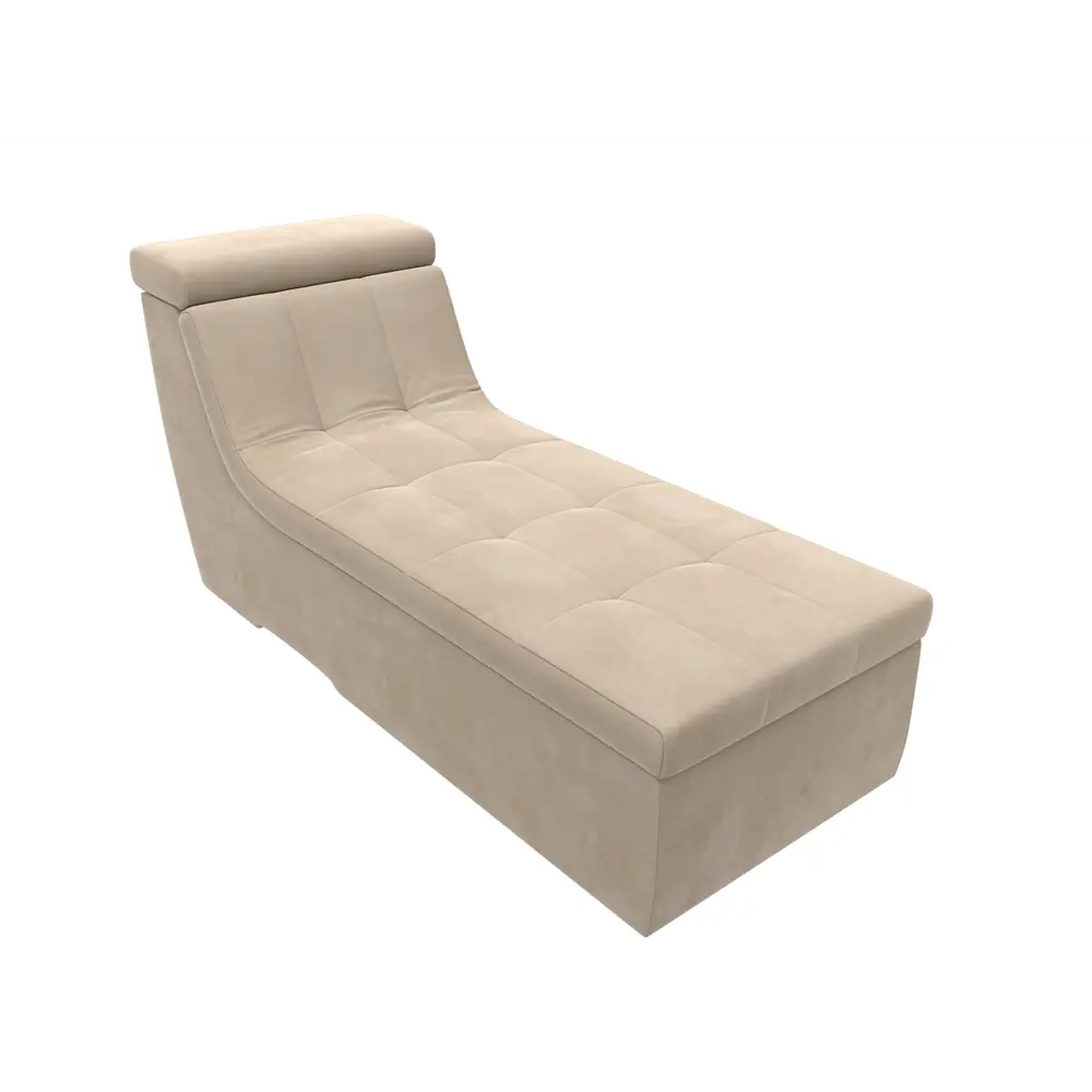 Фото Диван Лига Диванов Холидей Люкс 105628 70x84x177 см велюр цвет бежевый Фото Диван Лига Диванов Холидей Люкс 105628 70x84x177 см велюр цвет бежевый