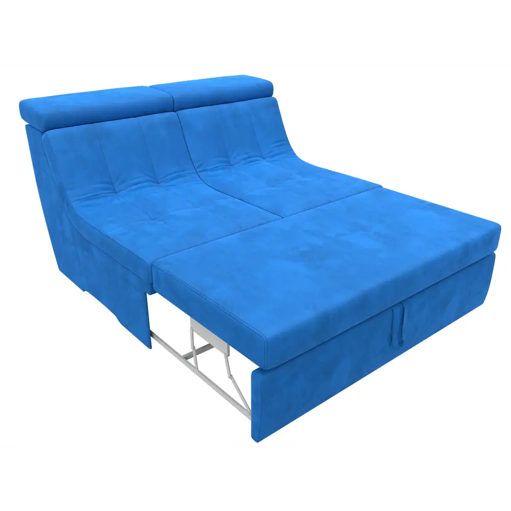 Фото 2 Диван Лига Диванов Холидей Люкс 140x84x112 см велюр цвет голубой Фото 2 Диван Лига Диванов Холидей Люкс 140x84x112 см велюр цвет голубой