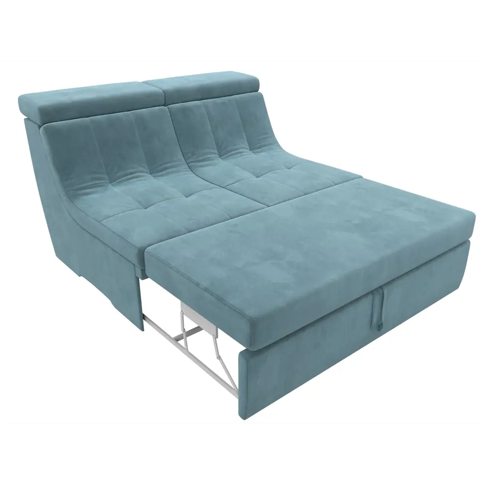 Фото 2 Диван Лига Диванов Холидей Люкс 140x84x112 см велюр цвет бирюзовый Фото 2 Диван Лига Диванов Холидей Люкс 140x84x112 см велюр цвет бирюзовый