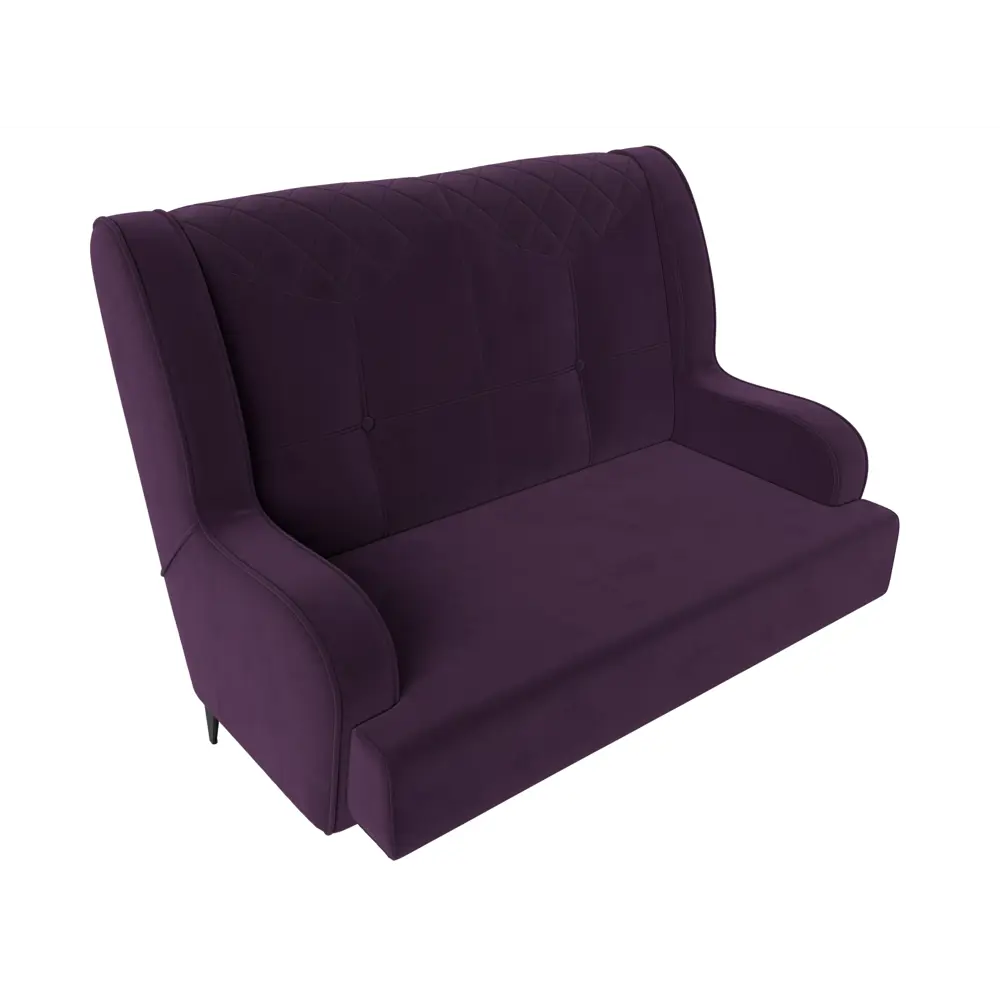 Фото 5 Диван Лига диванов Неаполь 138x101x80 см велюр цвет фиолетовый Фото 5 Диван Лига диванов Неаполь 138x101x80 см велюр цвет фиолетовый