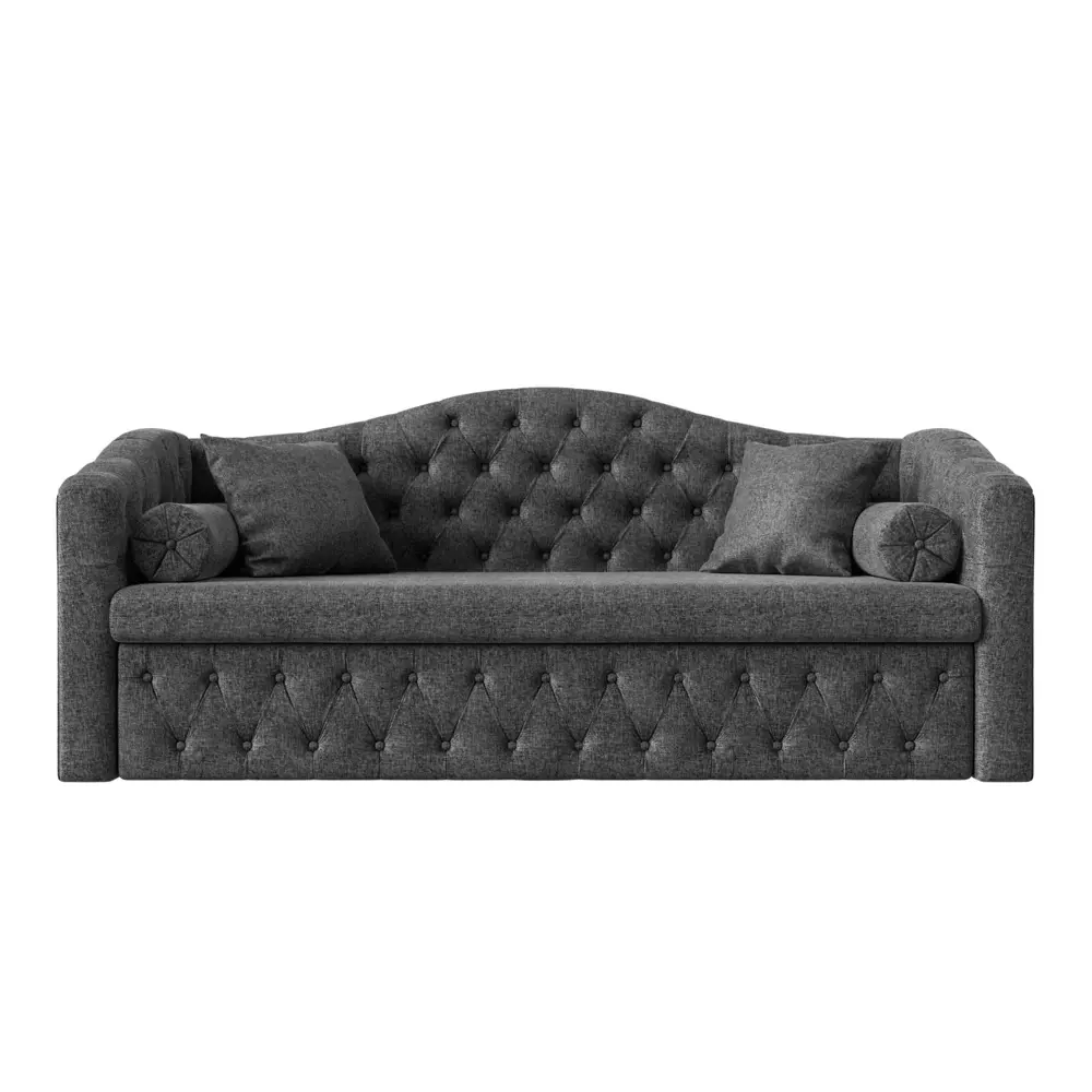 Фото 2 Диван Лига диванов Мечта 208x101x88 см рогожка цвет серый Фото 2 Диван Лига диванов Мечта 208x101x88 см рогожка цвет серый