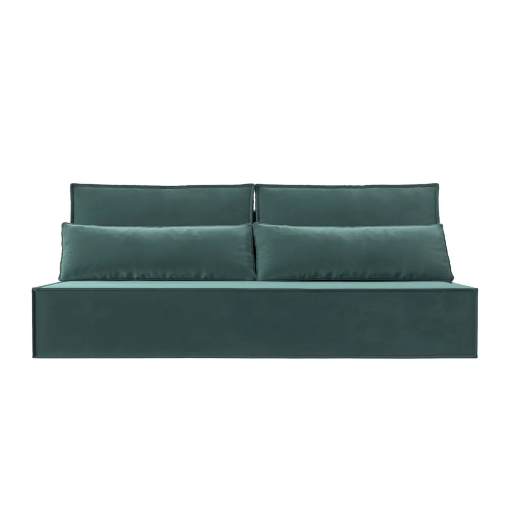 Фото 5 Диван Лига Диванов Фабио 201x90x89 см велюр цвет бирюзовый