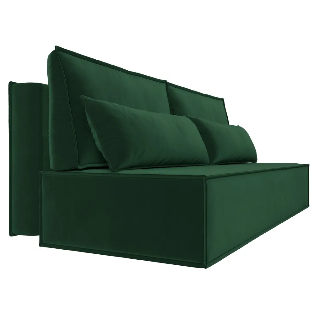 Фото 4 Диван Лига Диванов Фабио 201x90x89 см велюр цвет зеленый