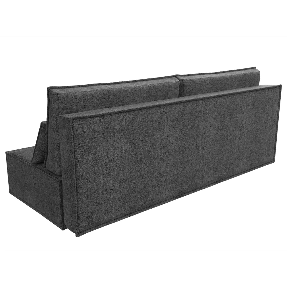 Фото 2 Диван Лига Диванов Фабио лайт 201x90x89 см рогожка цвет серый Фото 2 Диван Лига Диванов Фабио лайт 201x90x89 см рогожка цвет серый