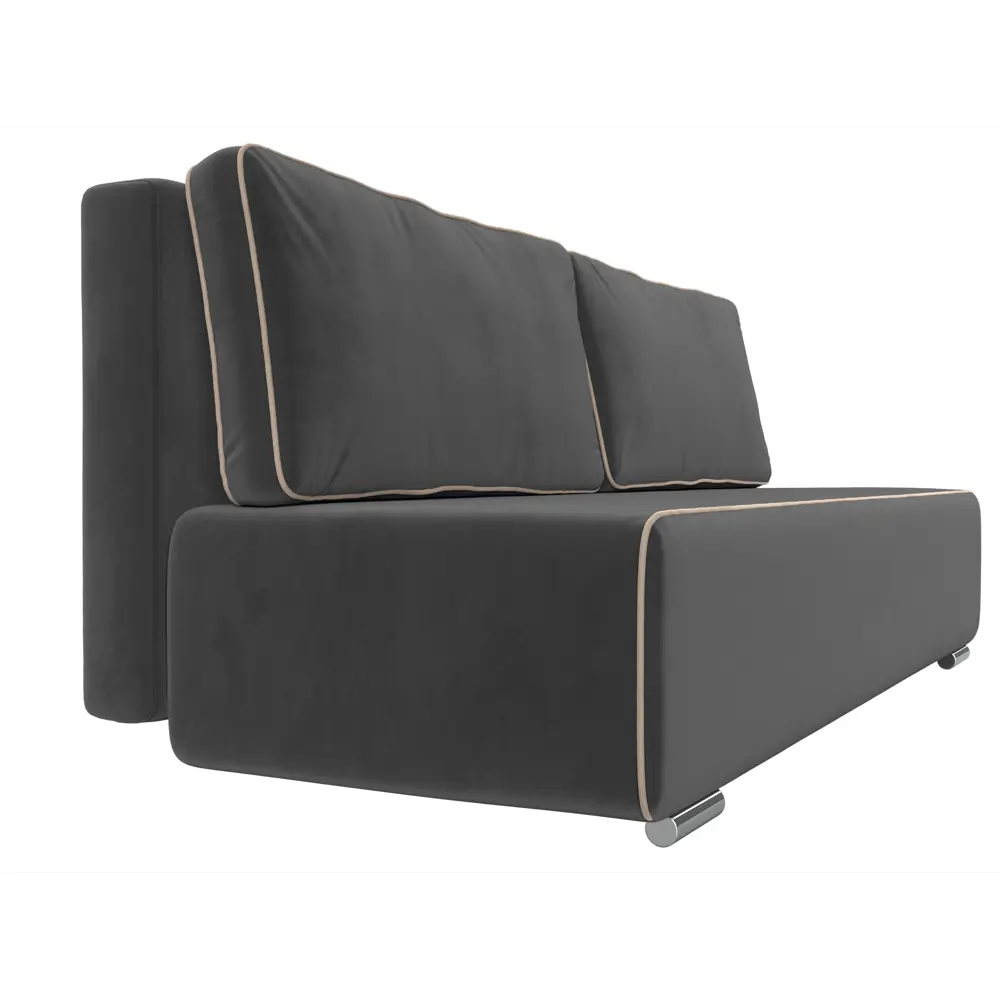 Фото 2 Диван Лига Диванов Уно 200x900x750 см велюр цвет серый/бежевый Фото 2 Диван Лига Диванов Уно 200x900x750 см велюр цвет серый/бежевый