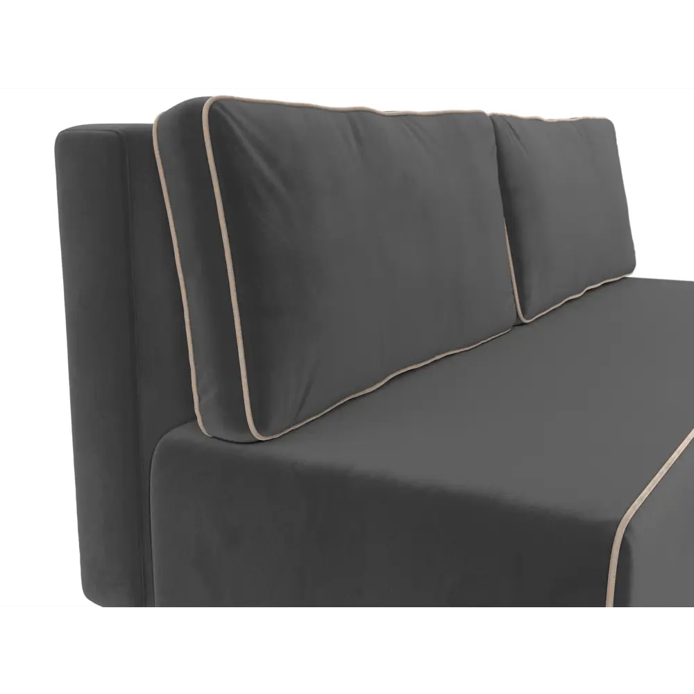 Фото 3 Диван Лига Диванов Уно 200x900x750 см велюр цвет серый/бежевый Фото 3 Диван Лига Диванов Уно 200x900x750 см велюр цвет серый/бежевый