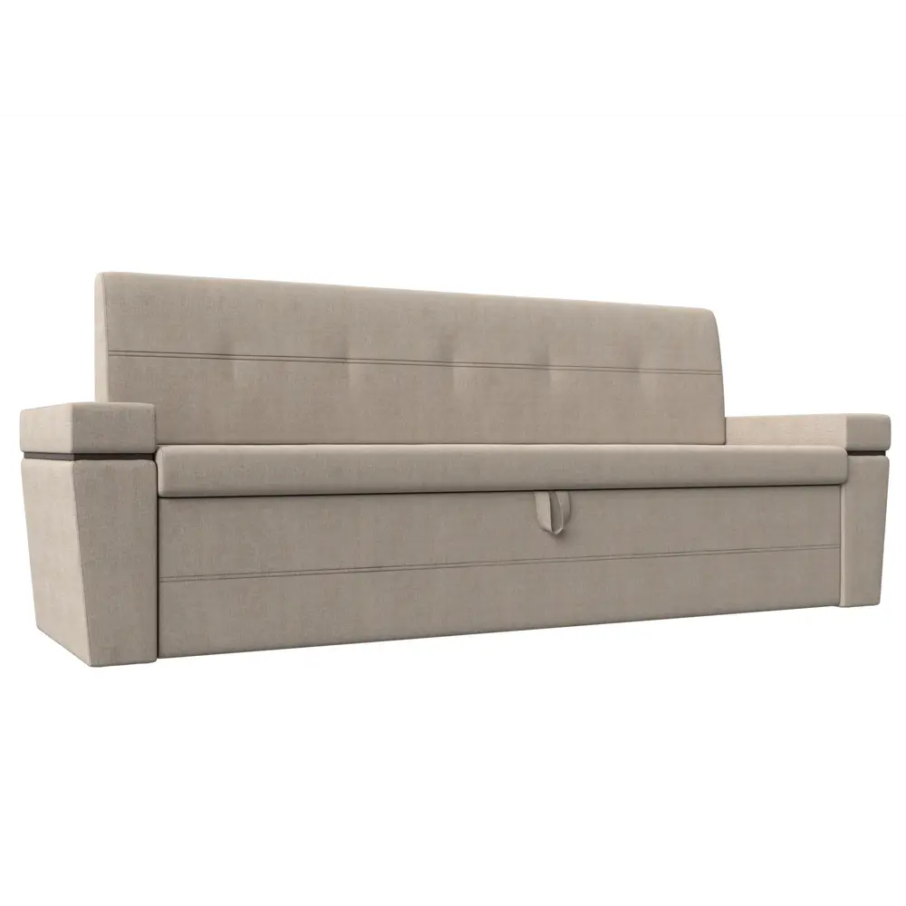 Фото Диван Лига Диванов Деметра 217x800x580 см рогожка цвет бежевый