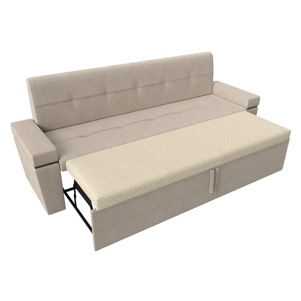 Фото 6 Диван Лига Диванов Деметра 217x800x580 см рогожка цвет бежевый