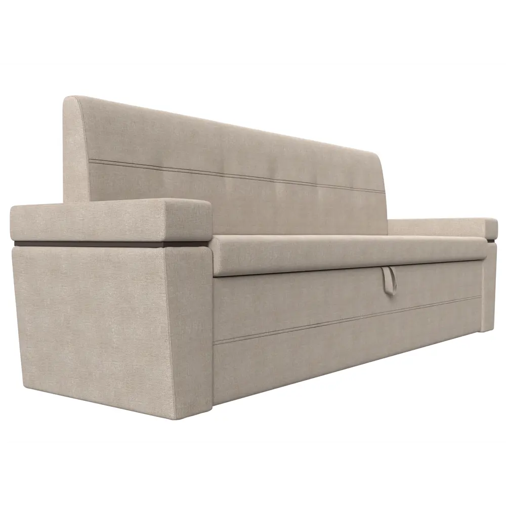 Фото 3 Диван Лига Диванов Деметра 217x800x580 см рогожка цвет бежевый