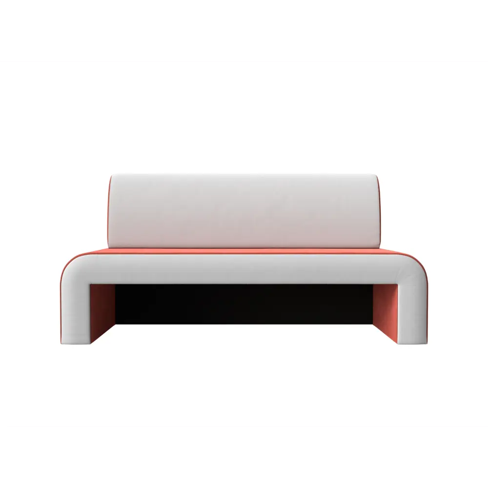 Фото 5 Диван прямой Лига Диванов Кармен 200x880x600 см микровельвет цвет белый/коралловый Фото 5 Диван прямой Лига Диванов Кармен 200x880x600 см микровельвет цвет белый/коралловый