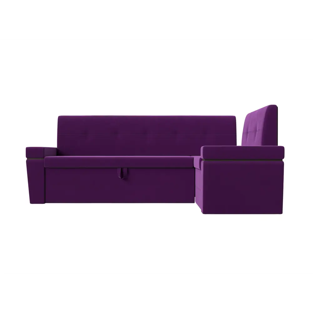 Фото 6 Диван Лига Диванов Деметра 200x82x120 см микровельвет цвет фиолетовый Фото 6 Диван Лига Диванов Деметра 200x82x120 см микровельвет цвет фиолетовый