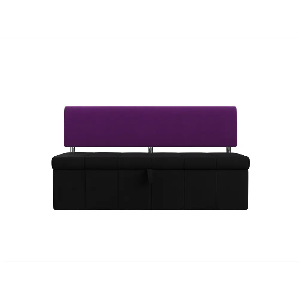 Фото Диван Лига Диванов Стоун 107252 182x87x65 см микровельвет цвет черный/фиолетовый Фото Диван Лига Диванов Стоун 107252 182x87x65 см микровельвет цвет черный/фиолетовый