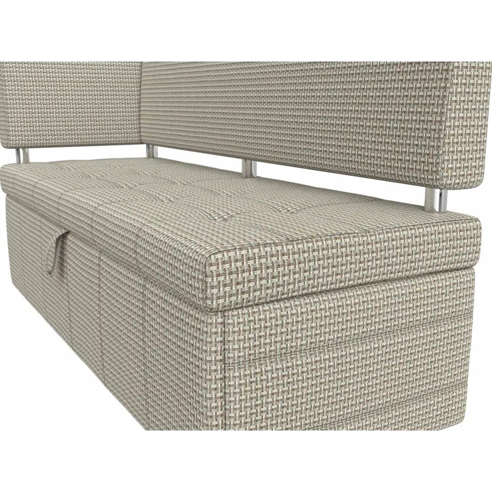 Фото 3 Диван Лига Диванов Стоун 115963L 182x87x65 см рогожка цвет бежевый