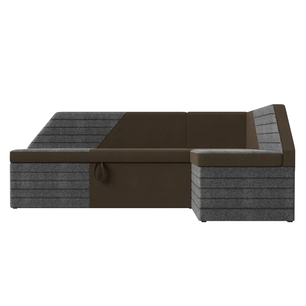 Фото 2 Диван Лига Диванов Дуглас 106914 190x84x122 см рогожка цвет серый/коричневый Фото 2 Диван Лига Диванов Дуглас 106914 190x84x122 см рогожка цвет серый/коричневый