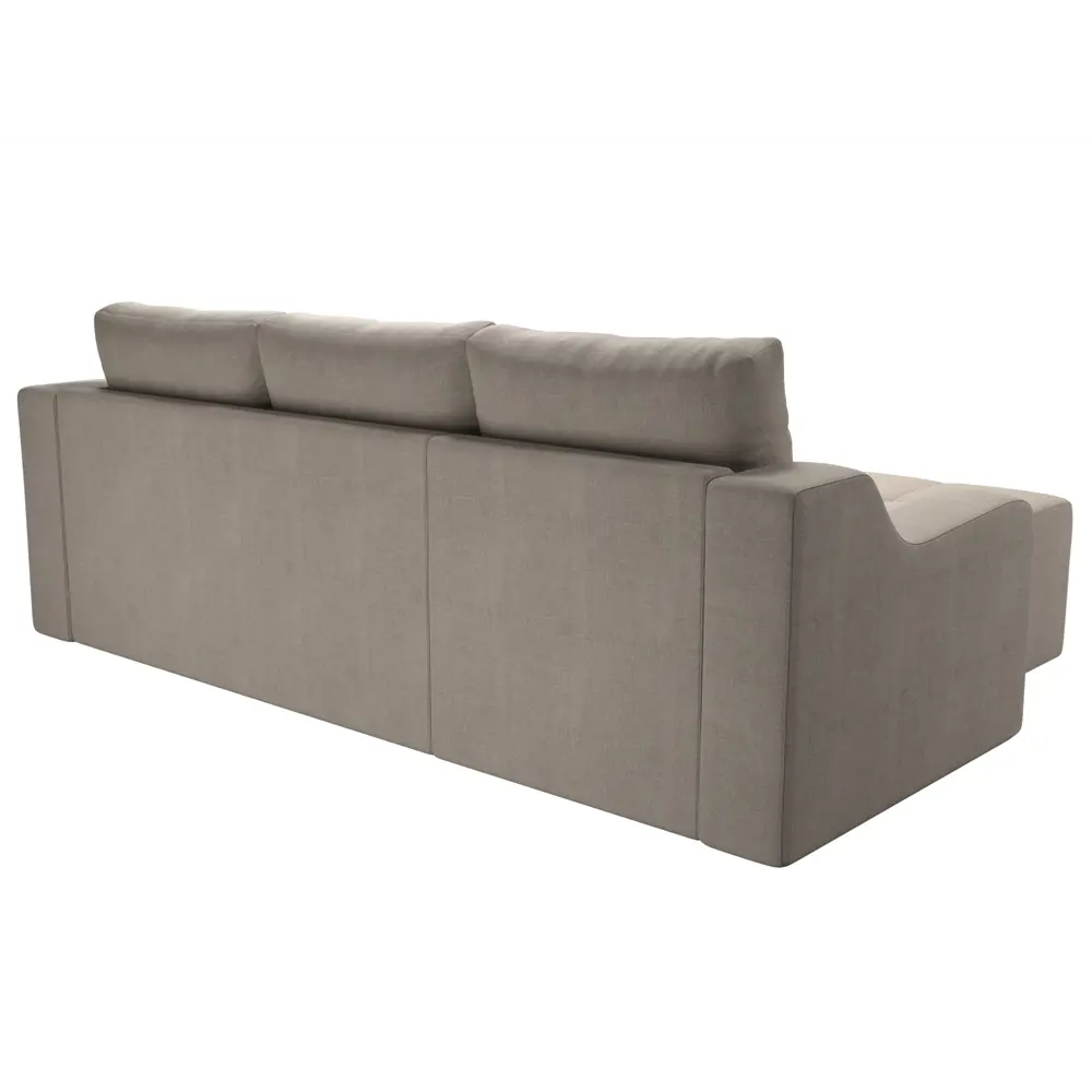 Фото 8 Диван Лига Диванов Элида 108684L 245x88x160 см рогожка цвет бежевый