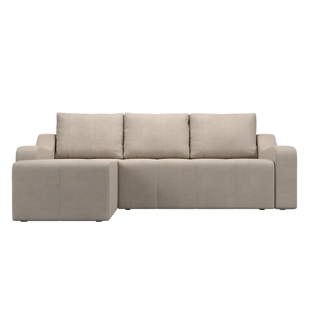 Фото 2 Диван Лига Диванов Элида 108684L 245x88x160 см рогожка цвет бежевый