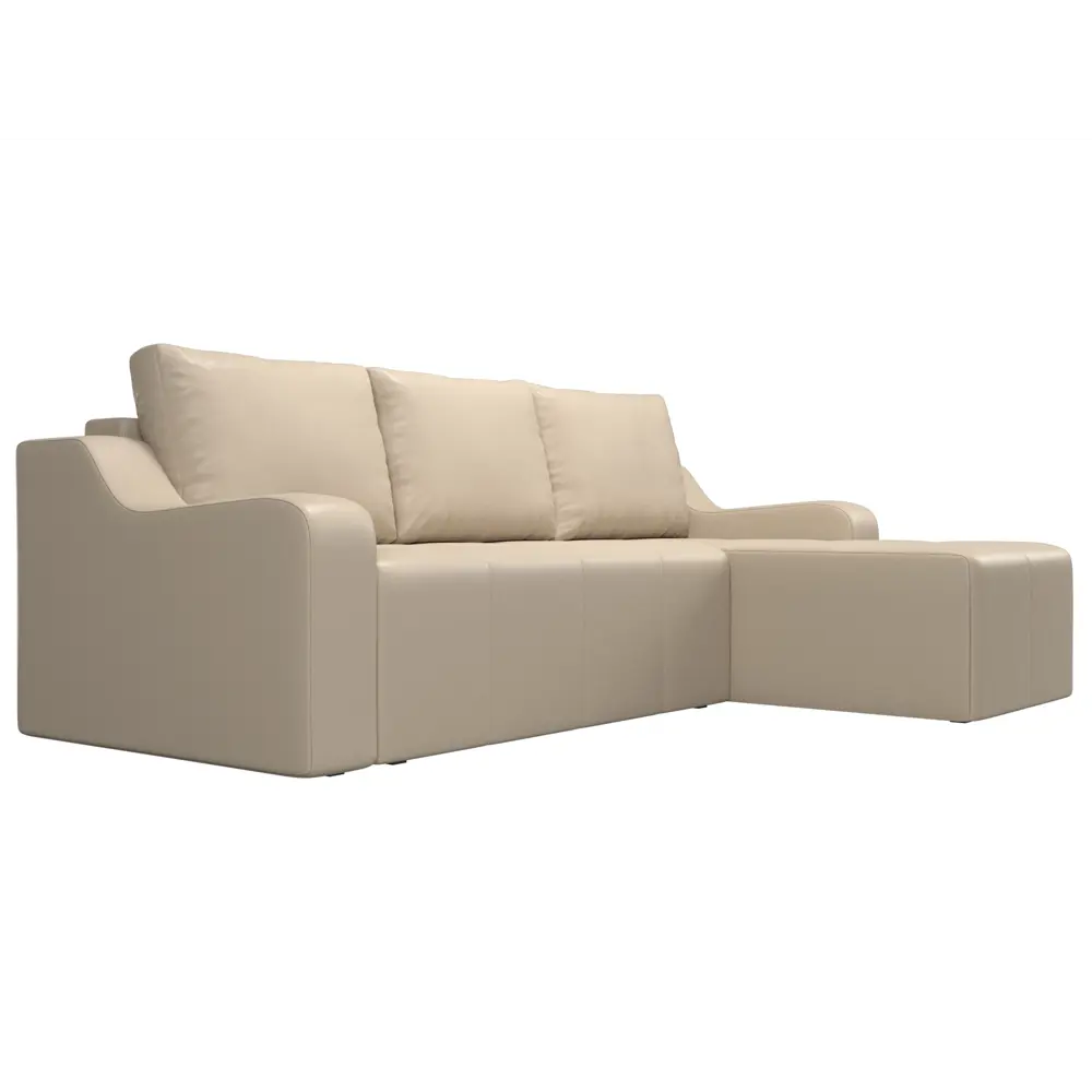 Фото 3 Диван Лига Диванов Элида 108687 245x88x160 см экокожа цвет бежевый Фото 3 Диван Лига Диванов Элида 108687 245x88x160 см экокожа цвет бежевый