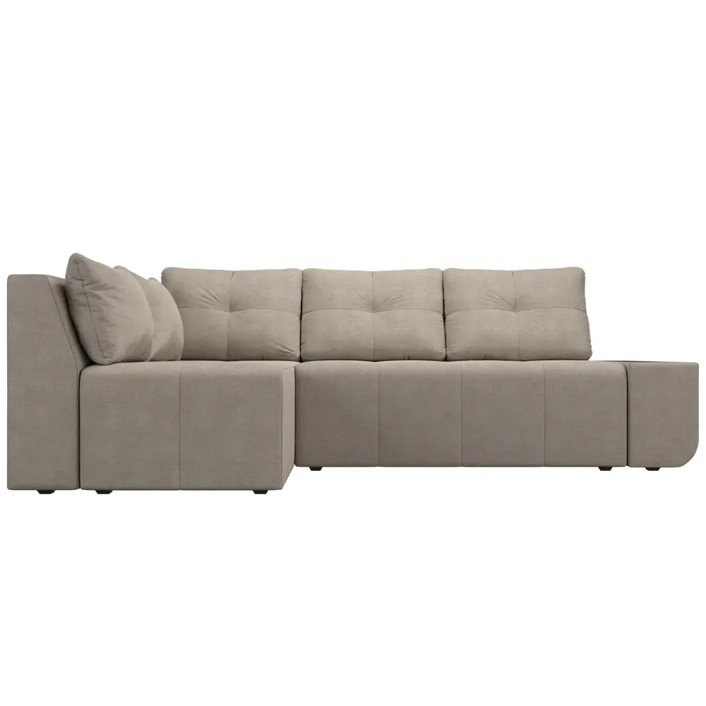 Фото 2 Диван Лига Диванов Амадэус 109698L 262x69x169 см рогожка цвет бежевый