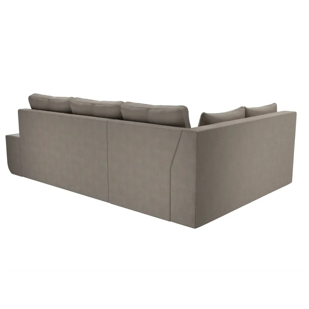 Фото 8 Диван Лига Диванов Амадэус 109698L 262x69x169 см рогожка цвет бежевый