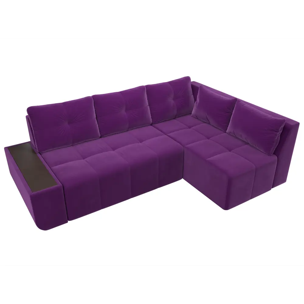 Фото 5 Диван Лига Диванов Амадэус 109696 262x69x169 см микровельвет цвет фиолетовый Фото 5 Диван Лига Диванов Амадэус 109696 262x69x169 см микровельвет цвет фиолетовый
