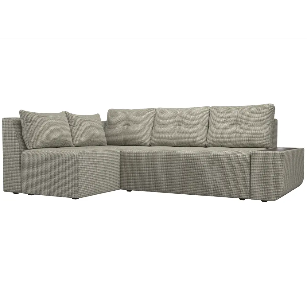 Фото Диван Лига Диванов Амадэус 109705L 262x69x169 см рогожка цвет бежевый