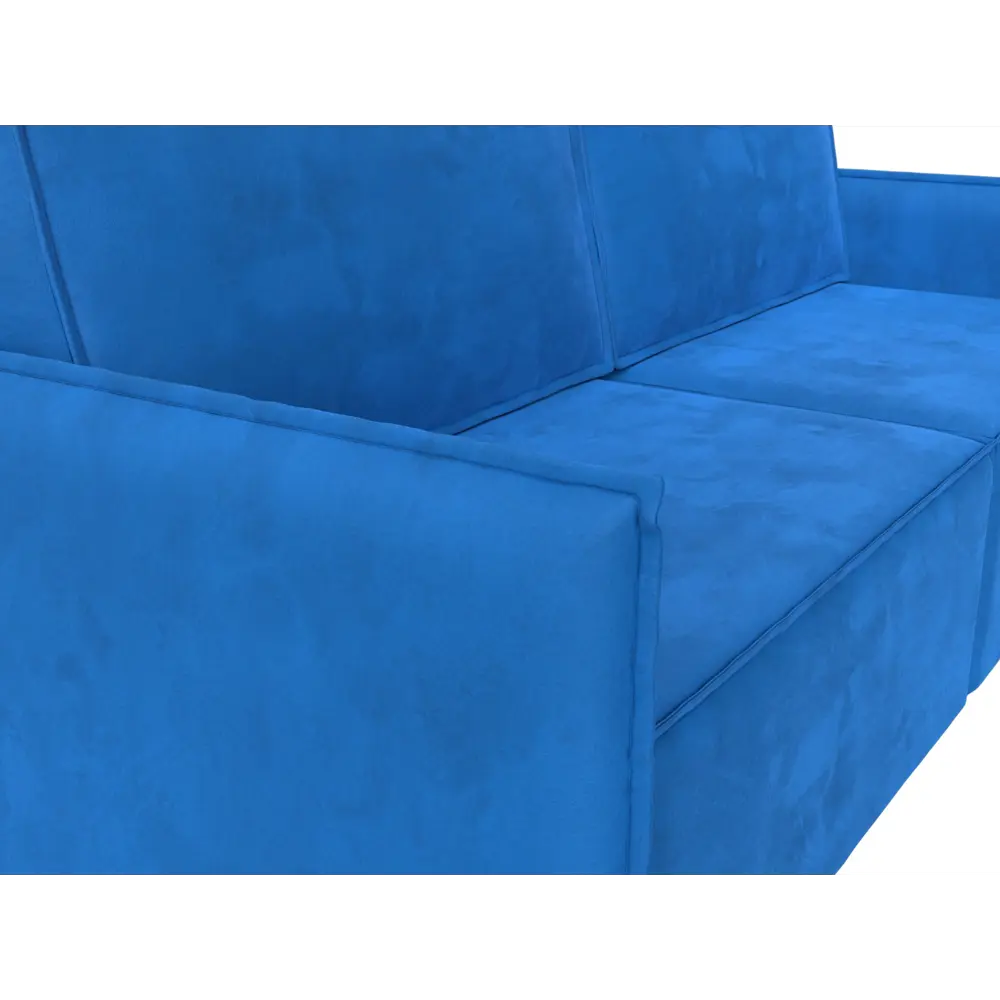 Фото 4 Диван Лига Диванов Либерти 116235 218x92x120 см велюр цвет голубой Фото 4 Диван Лига Диванов Либерти 116235 218x92x120 см велюр цвет голубой