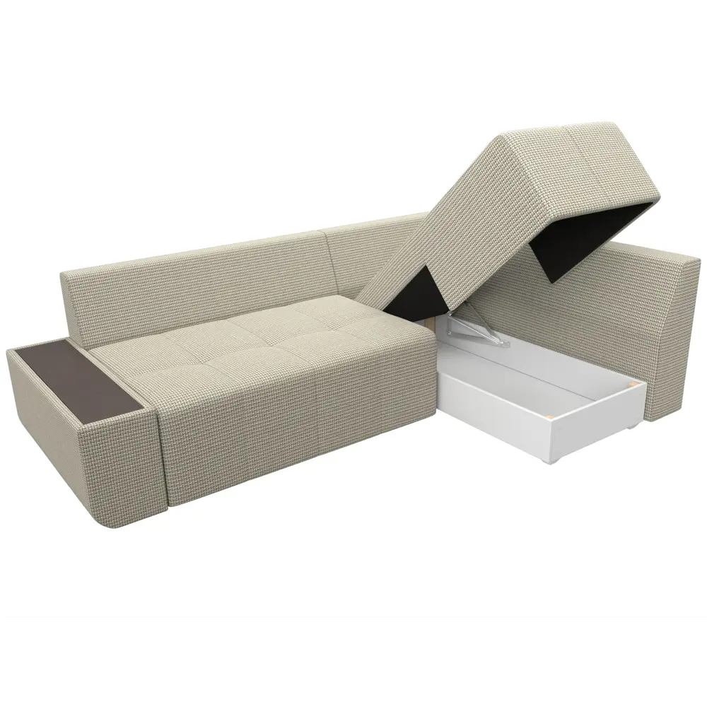 Фото 9 Диван Лига Диванов Амадэус 109705 262x69x169 см рогожка цвет бежевый Фото 9 Диван Лига Диванов Амадэус 109705 262x69x169 см рогожка цвет бежевый