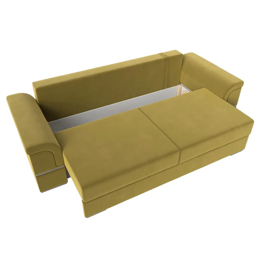 Фото 7 Диван Лига Диванов Порту 116195 262x95x108 см микровельвет цвет желтый Фото 7 Диван Лига Диванов Порту 116195 262x95x108 см микровельвет цвет желтый