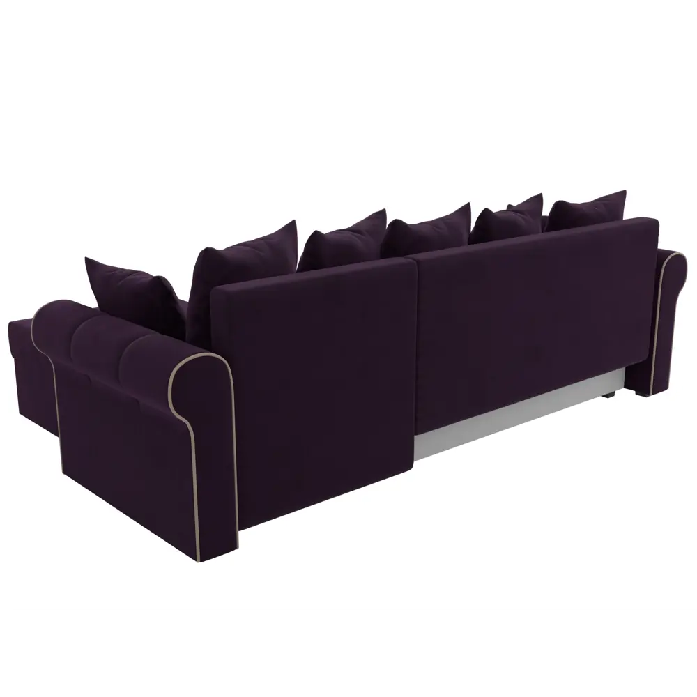 Фото 9 Диван Лига Диванов Рейн 112579 233x90x141 см велюр цвет фиолетовый Фото 9 Диван Лига Диванов Рейн 112579 233x90x141 см велюр цвет фиолетовый