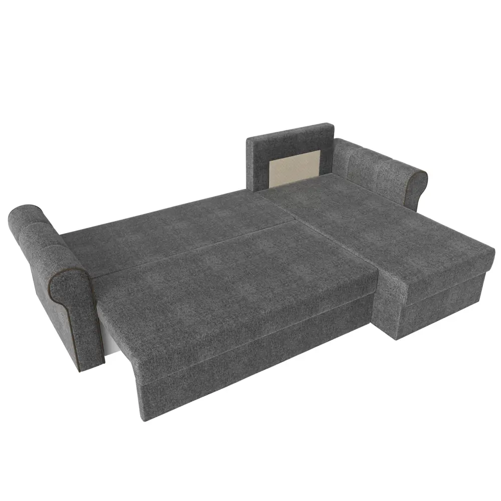 Фото 7 Диван Лига Диванов Рейн 112595 233x90x141 см рогожка цвет серый/коричневый Фото 7 Диван Лига Диванов Рейн 112595 233x90x141 см рогожка цвет серый/коричневый