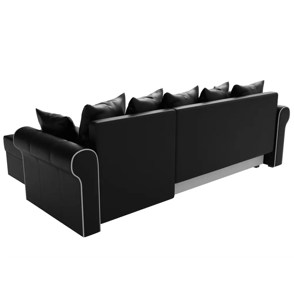 Фото 9 Диван Лига Диванов Рейн 112599 233x90x141 см экокожа цвет черный Фото 9 Диван Лига Диванов Рейн 112599 233x90x141 см экокожа цвет черный