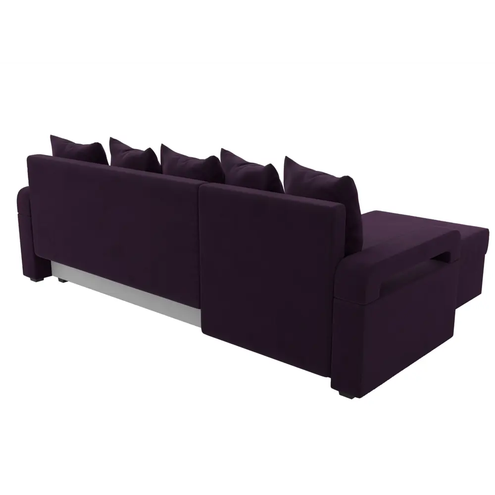 Фото 9 Диван Лига Диванов Гермес Лайт 112715L 231x90x141 см велюр цвет фиолетовый Фото 9 Диван Лига Диванов Гермес Лайт 112715L 231x90x141 см велюр цвет фиолетовый