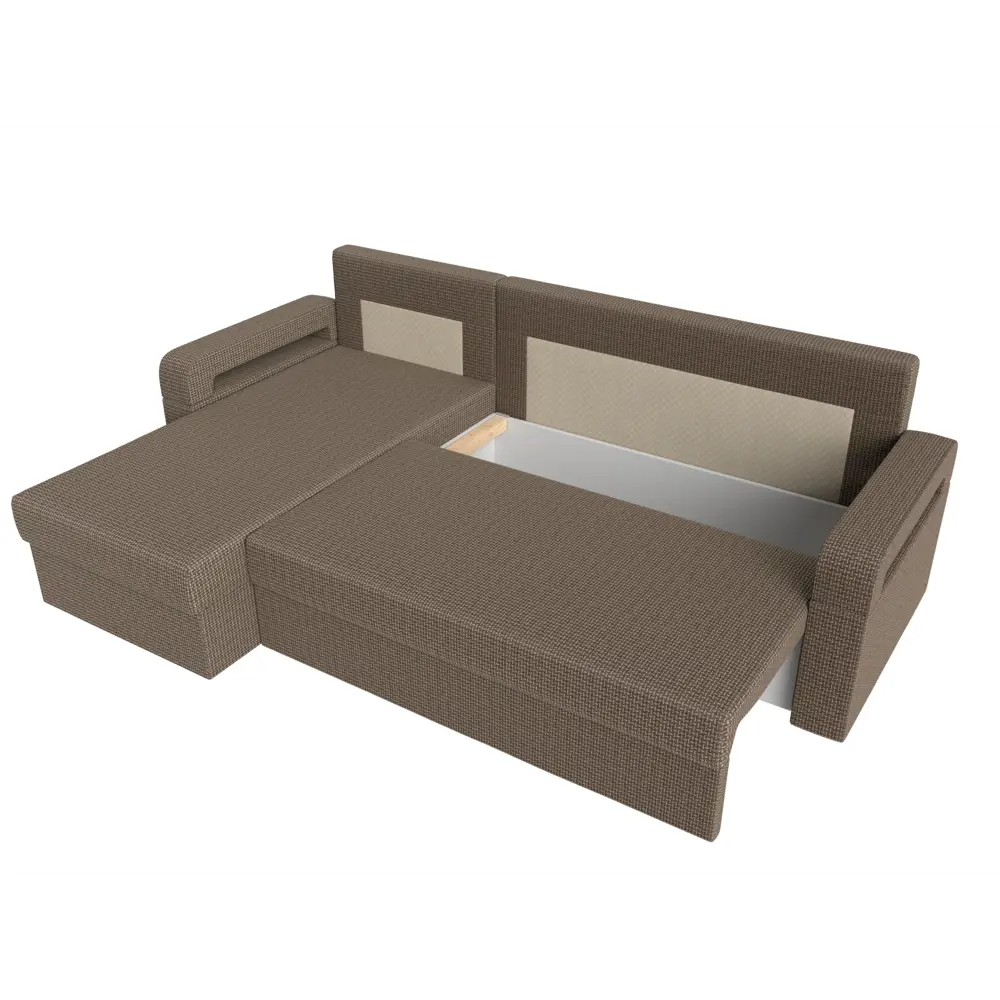 Фото 6 Диван Лига Диванов Гермес Лайт 112727L 231x90x141 см рогожка цвет коричневый Фото 6 Диван Лига Диванов Гермес Лайт 112727L 231x90x141 см рогожка цвет коричневый