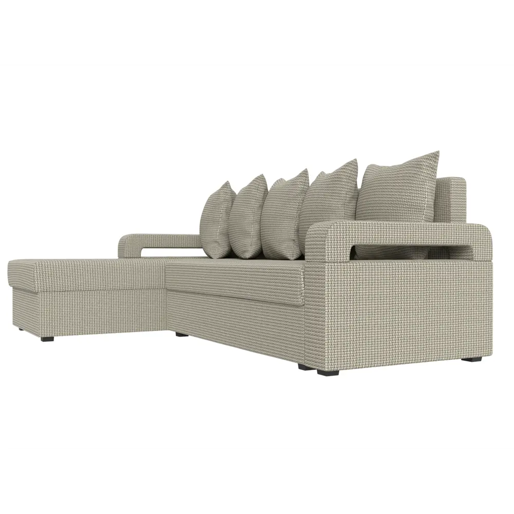 Фото 3 Диван Лига Диванов Гермес Лайт 112726L 231x90x141 см рогожка цвет бежевый Фото 3 Диван Лига Диванов Гермес Лайт 112726L 231x90x141 см рогожка цвет бежевый