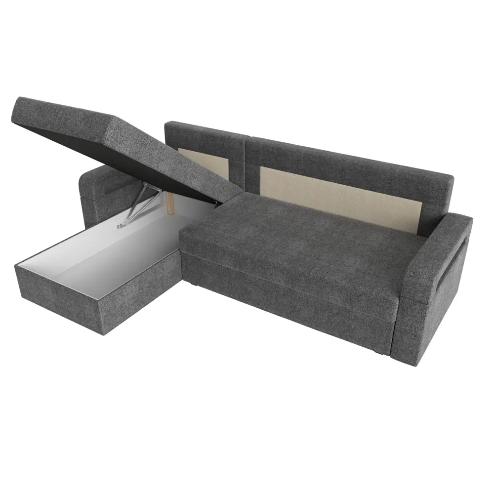 Фото 7 Диван Лига Диванов Гермес Лайт 112730L 231x90x141 см рогожка цвет серый Фото 7 Диван Лига Диванов Гермес Лайт 112730L 231x90x141 см рогожка цвет серый