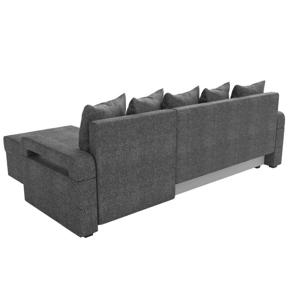 Фото 9 Диван Лига Диванов Гермес Лайт 112730 231x90x141 см рогожка цвет серый